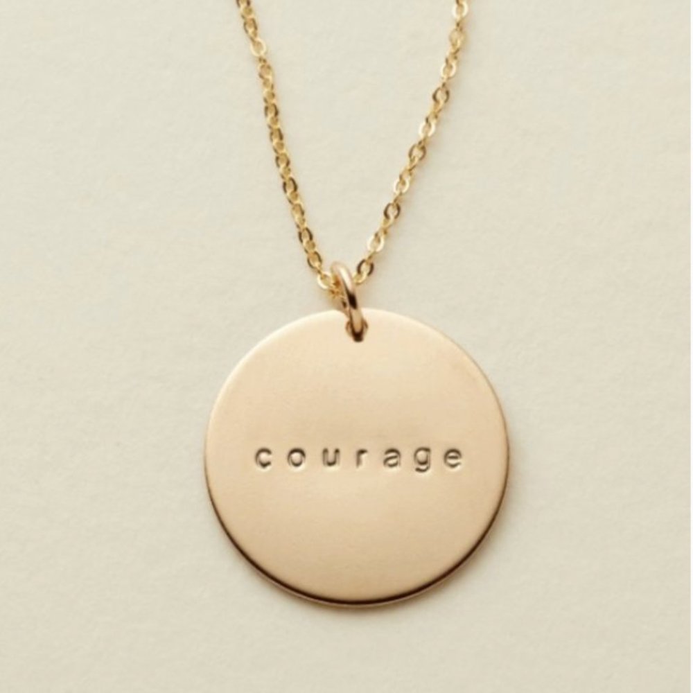 Be Still Self-Care Mantra Peace Charm Necklace - Picture 14 of 15